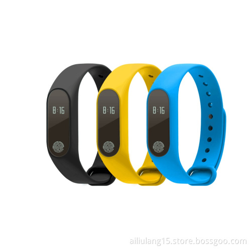 M2 Bluetooth smart bracelet heart rate pedometer